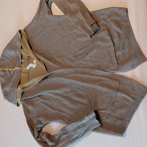 Lululemon women's 8 reversible cashmere blend wrap sweater